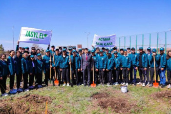 Фотография к новости: Елордада «Жасыл ел» жобасының кезекті маусымы ашылды