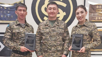 Фотография к новости: Қазақстандық жауынгерлер АҚШ-та өткен байқаудан жеңіспен оралды