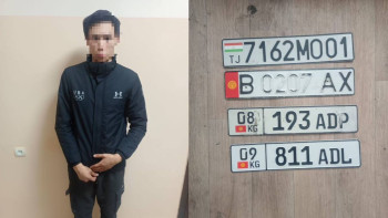 Фотография к новости: Көлік нөмірлерін ұрлаған алматылық ұсталды