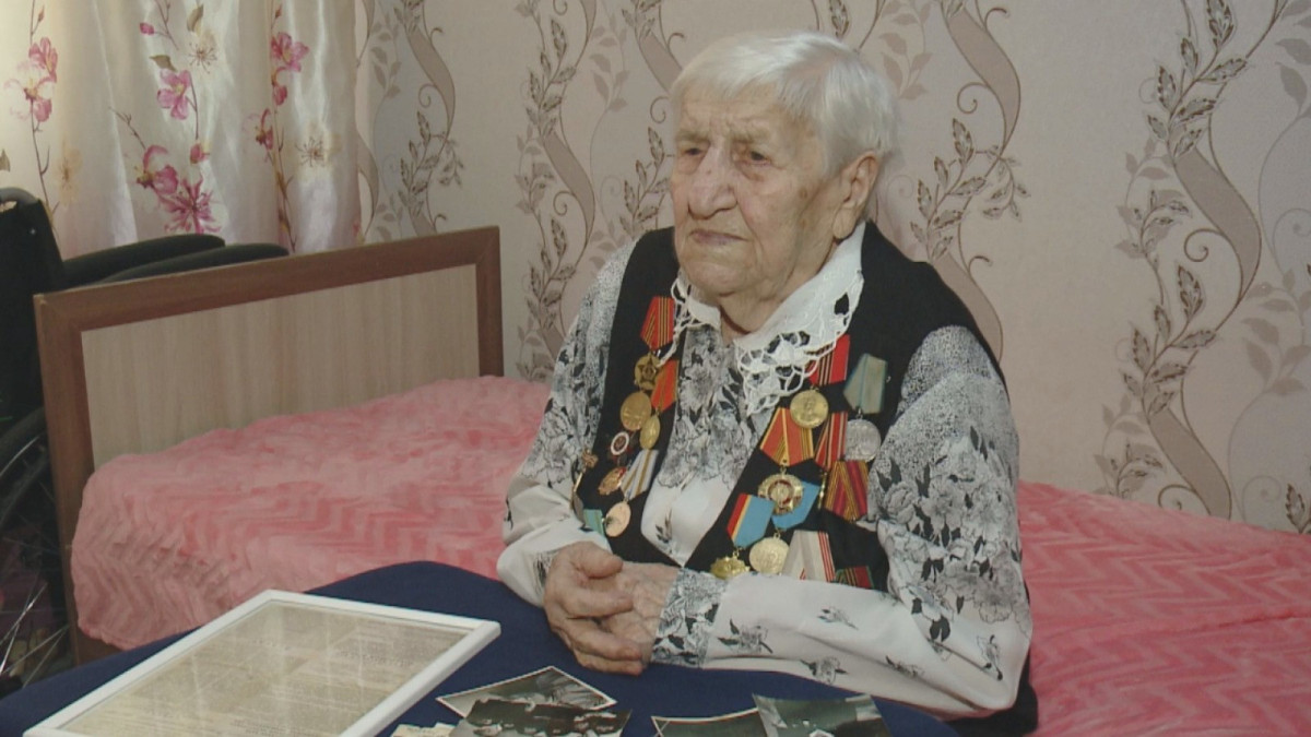 Павлодарда Молдағұлова оқыған снайперлер мектебін тәмамдаған 100 жастағы ардагер тұрады