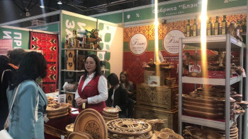 Фотография к новости: Алматыда кәсіпкерлердің «Ұлттық өнім» көрмесі ашылды