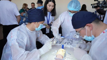 Фотография к новости: Астанада медициналық олимпиада өтіп жатыр