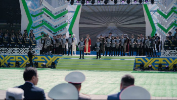 Фотография к новости: Семейде Отан қорғаушылар күніне орай концерт өтті