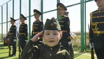 Фотография к новости: Әскери қалашықта Отан қорғаушылар күні қалай өтті?