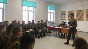 Фотография к новости: Ақтөбелік әскерилер: Отан қорғау — абыройлы міндет