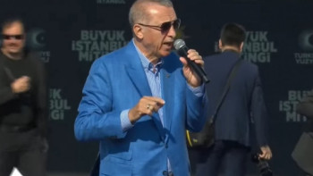 Фотография к новости: Ердоғанның сайлауалды митингісіне 1,7 млн адам қатысты