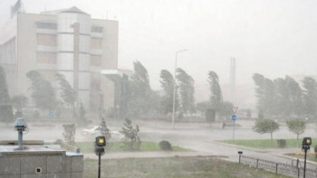 Фотография к новости: Республиканың бірнеше өңірінде дүлей дауыл соғады