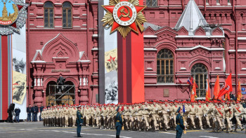 Фотография к новости: Мәскеудегі Қызыл алаңда Жеңіс шеруі өтеді