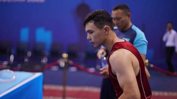 Фотография к новости: Ташкентте қазақ боксшы екінші қарсыласын нокаутқа түсірді