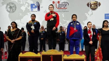 Фотография к новости: Пауэрлифтингтен Азия чемпионатында елордалық спортшылар топ жарды