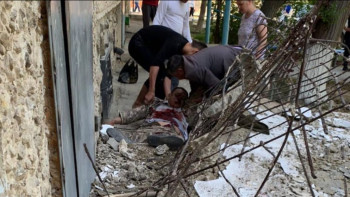 Фотография к новости: Ақтауда үй кіреберісіндегі шатыр құлап, бір адам қаза болды