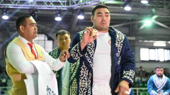 Фотография к новости: Ерсұлтан Мұзаппаров «Шымкент барысы-2023» турнирінің жеңімпазы атанды