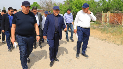 Тараз қаласының маңындағы елді мекендердің мәселелері кезең кезеңімен шешіліп жатыр