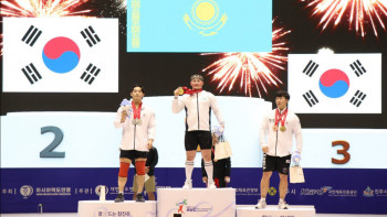 Фотография к новости: Нұрғиса Әділетұлы Азия чемпионы атанды