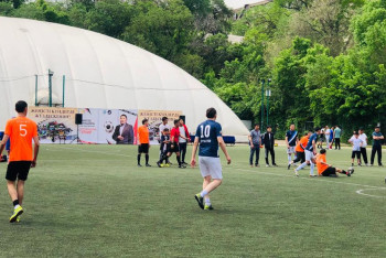 Фотография к новости: Алматыда Амангелді Сейітханов атындағы турнир өтіп жатыр