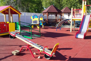 Фотография к новости: Тұран ауданында 10 спорт, 13 ойын алаңшасы салынады – Шымкент