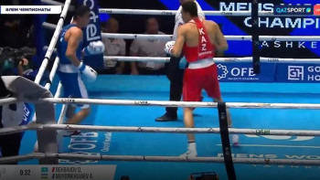 Фотография к новости: Дулат Бекбауов бокстан әлем чемпионатының күміс жүлдегері атанды