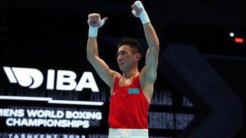 Фотография к новости: Махмұд Сабырхан - бокстан 2023 жылғы Әлем чемпионы