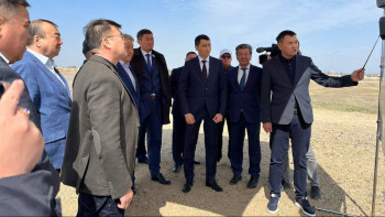 Фотография к новости: Ұлытау облысында 208 шақырым жол жөнделеді