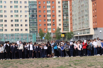 Фотография к новости: Астана мектептерінде терроризмге қарсы оқу-жаттығу өтті