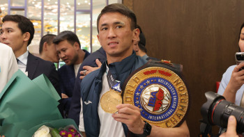 Фотография к новости: Махмұд Сабырхан: Ендігі мақсатым - Олимпиада чемпионы болу