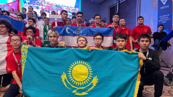 Фотография к новости: 40-шы Балқан математикалық олимпиадасында оқушылар 6 медаль жеңіп алды