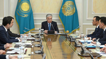 Фотография к новости: Президент Қауіпсіздік Кеңесінің отырысын өткізді