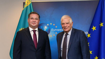 Фотография к новости: Қазақстан мен ЕО ынтымақтастықтың жаңа бағыттарын белгілейді