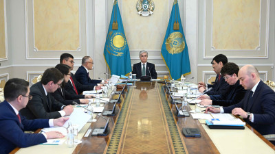 Президент Ұлттық банктің жылдық есебін қабылдады