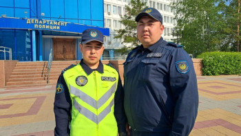 Фотография к новости: Полицейлер 3 жасар баланы құтқарып қалды