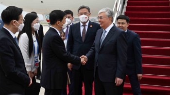 Фотография к новости: Тоқаев Қытай Халық Республикасына мемлекеттік сапармен барды