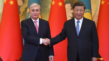 Фотография к новости: ҚХР Төрағасы Си Цзиньпин Тоқаевты мерейтойымен құттықтады