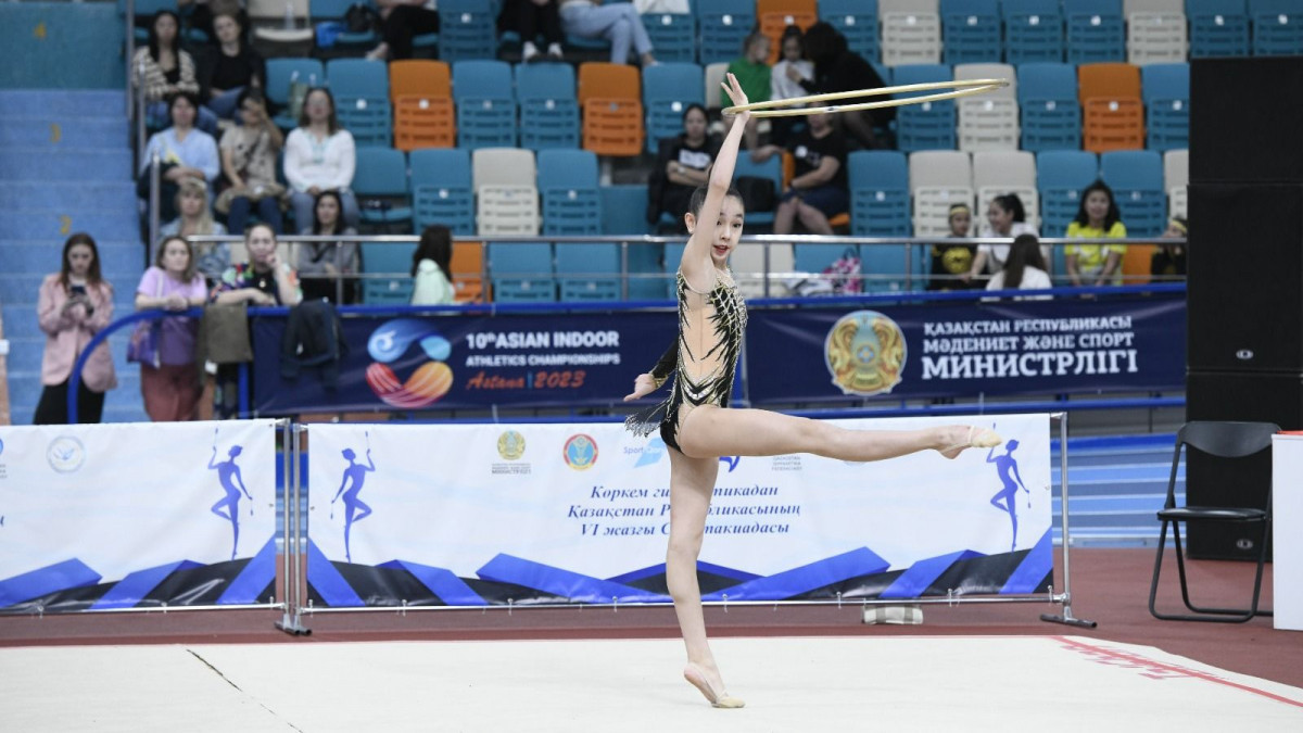 Астанада көркем гимнастикадан республикалық жазғы VI спартакиада басталды
