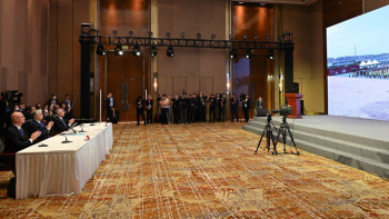 Фотография к новости: Тоқаев Қазақстанның логистика орталығының іргетасын қалау рәсіміне қатысты