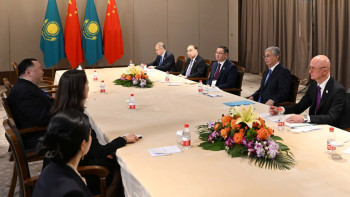 Фотография к новости: Президент Sun Seven Stars Investment Group компаниясының басқарма төрағасын қабылдады