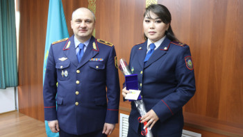 Фотография к новости: Ішкі істер министрлігінде "Бұрымды қыз" байқауы өтті