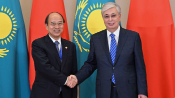 Фотография к новости: Тоқаев China National Petroleum Corporation компаниясының төрағасын қабылдады