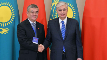 Фотография к новости: Тоқаев CITIC Group компаниясының басқарма төрағасын қабылдады