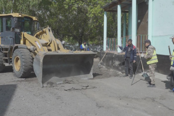 Павлодарда балабақшалардың аумағына асфальт төселіп жатыр