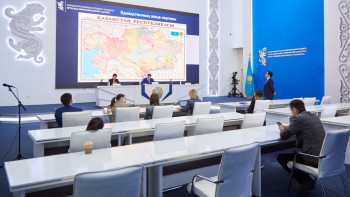 Фотография к новости: Цифрлық даму министрлігі еліміздің жаңа картасын таныстырды