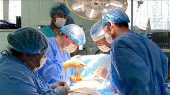 Фотография к новости: Елордада 3 жасар баланың омыртқасына ерекше әдіспен ота жасалды