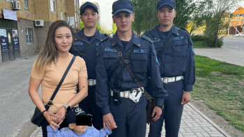 Фотография к новости: Елордалық  ұландықтар үш баланы тапты