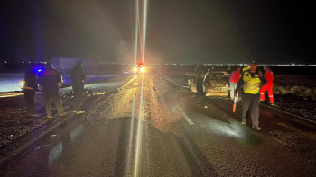 Фотография к новости: Атырауда жол апатынан 4 адам қаза болды