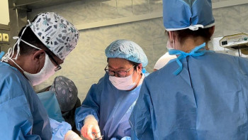 Фотография к новости: Алғаш рет табиғи кесарь тілігінің модификациясы бойынша оқыту  шеберлік сағаты  өтті