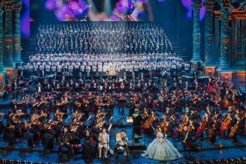 Фотография к новости: Қазақстанның әр өңірінен келген 1000 музыкант бір сахнада өнер көрсетті