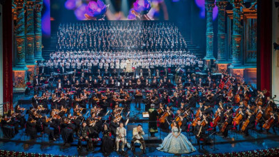 Қазақстанның әр өңірінен келген 1000 музыкант бір сахнада өнер көрсетті