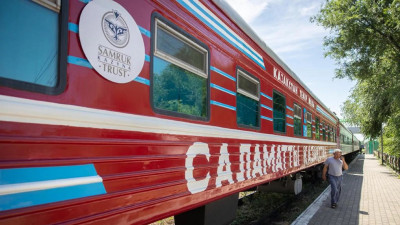 "Саламатты Қазақстан" пойызы Жетісу облысына барды