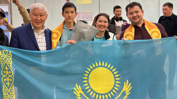 Фотография к новости: Қазақстандық оқушы АҚШ-та 2 мың баланың ішінен үздік атанды