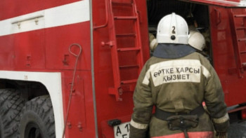 Фотография к новости: Меркі ауданында демалыс аймағы өртенді