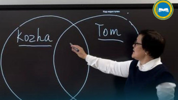 Фотография к новости: Елордалық ұстаз қазақ фольклорын ағылшын тілінде сөйлетті